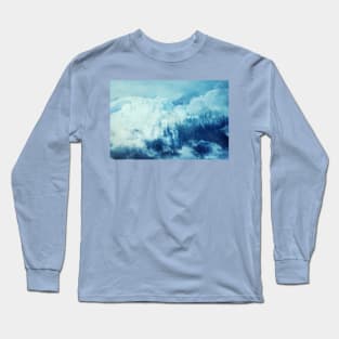 avalanche in mountains Long Sleeve T-Shirt